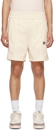 Palm Angels Off-White Monogram Track Shorts