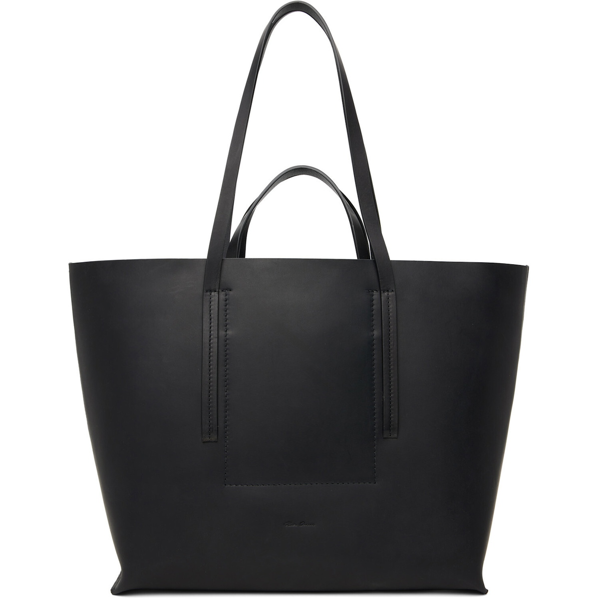 Rick Owens Black Tower Shopper Tote