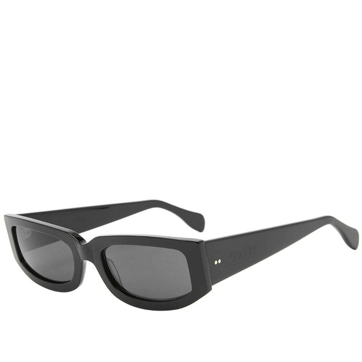 Photo: Sunnei Men's Sunglasses in White/Black