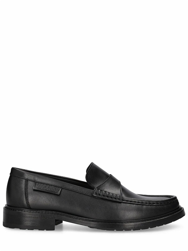 Photo: MOSCHINO - Leather Loafers