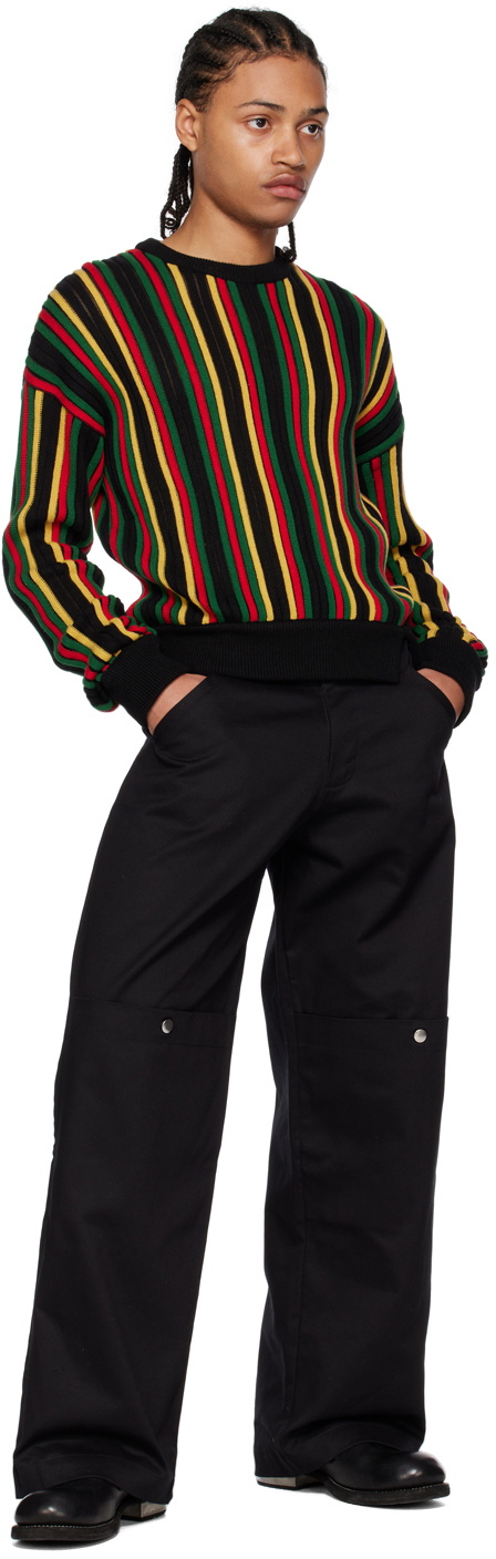 SPENCER BADU Multicolor Vented Sweater