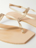 Auralee - Foot the Coacher Nylon-Webbing and Leather Sandals - Neutrals