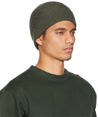 LEMAIRE Green Knitted Hat Beanie
