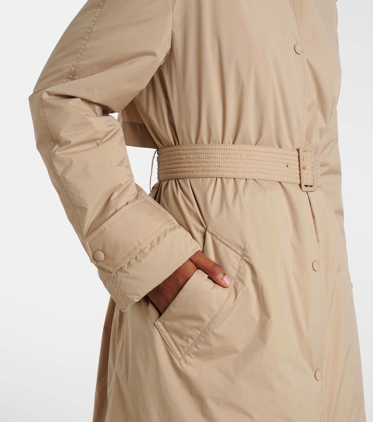【関税&送料込み】Moncler Yevre Down Trench Coat Moncler Yevre down trench coat Moncler