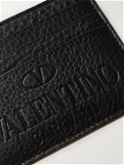 Valentino - Valentino Garavani Logo-Debossed Full-Grain Leather Cardholder