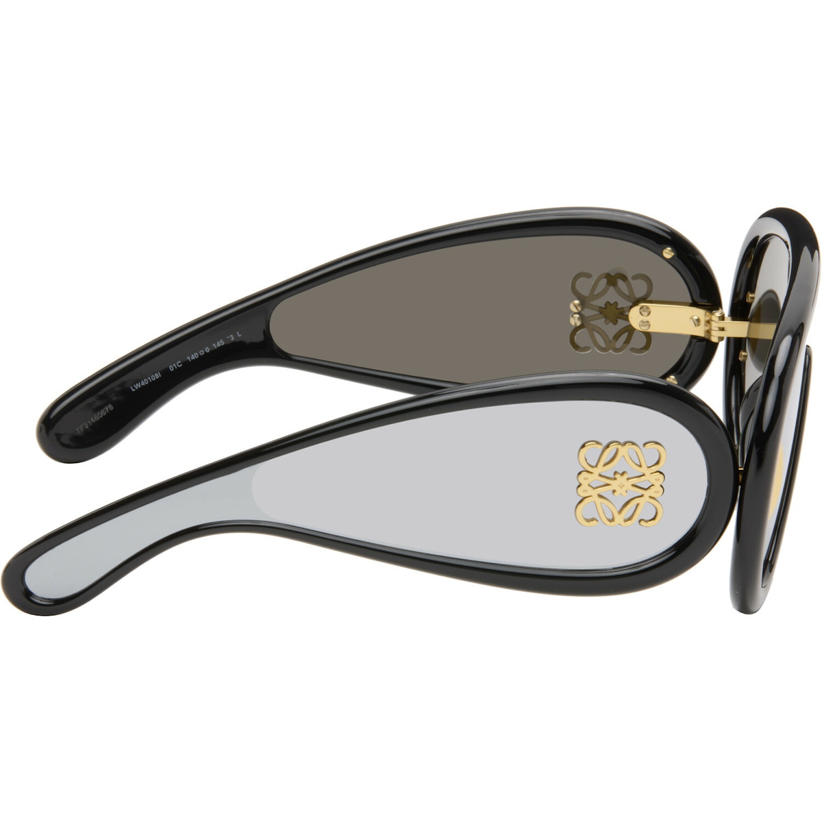 LOEWE Black Wave Mask Sunglasses