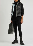 Moncler Grenoble Day-Namic Gumiane Quilted Shell Gilet Black