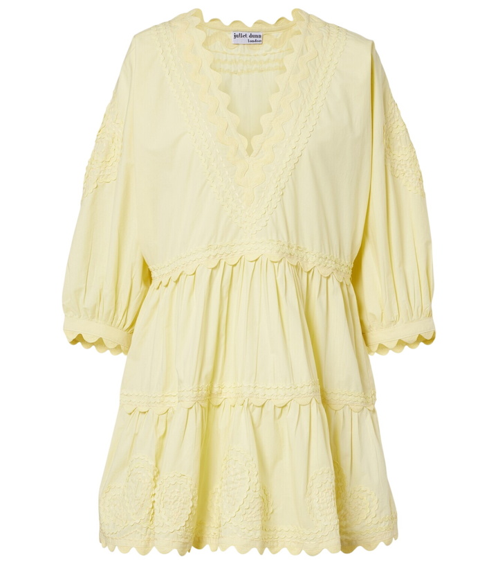 Photo: Juliet Dunn Embroidered cotton minidress