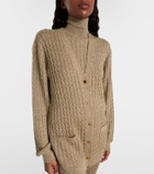 Loro Piana Bihar cable-knit cardigan