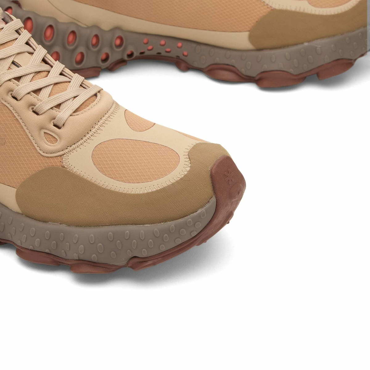 Spunge Men's Osmosis Sneaker in Tan/Pink/Peach