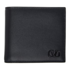 Valentino Black Valentino Garavani VLogo Wallet