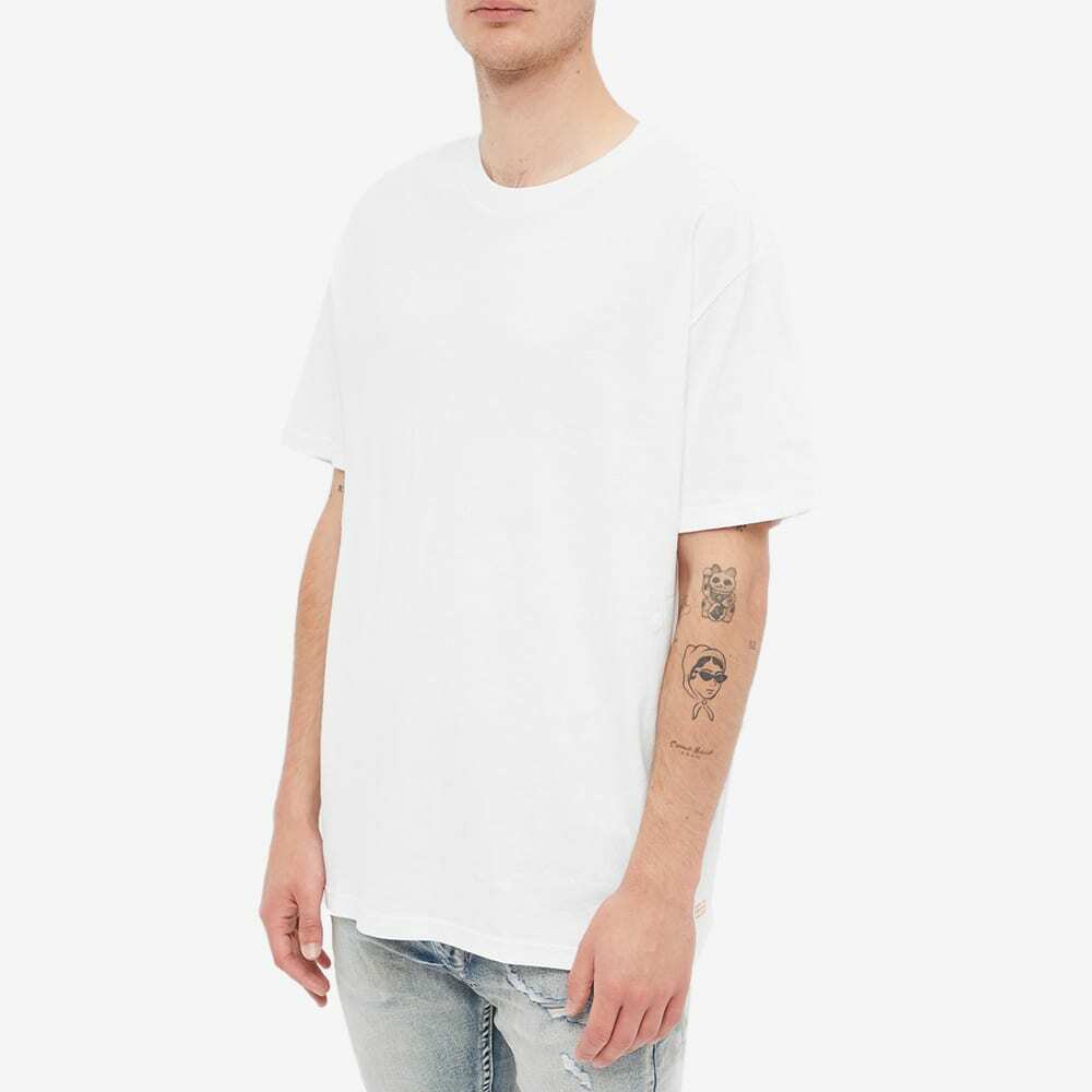 Ksubi Men's 4x4 Biggie T-Shirt in White/Orange Ksubi