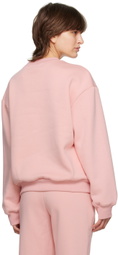 Danielle Guizio Pink Oversized Sweatshirt