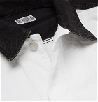 Cav Empt - Printed Colour-Block Denim Jacket - Men - White
