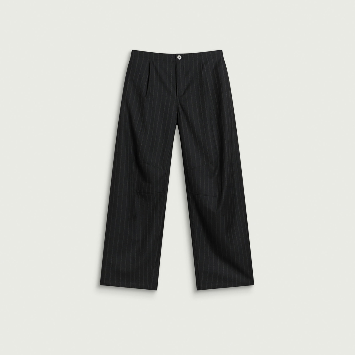 END. x Samsøe Samsøe Women's Samio Dart Trousers in Black Pinstripe