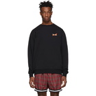 Marcelo Burlon County of Milan Black Fireball Sweatshirt