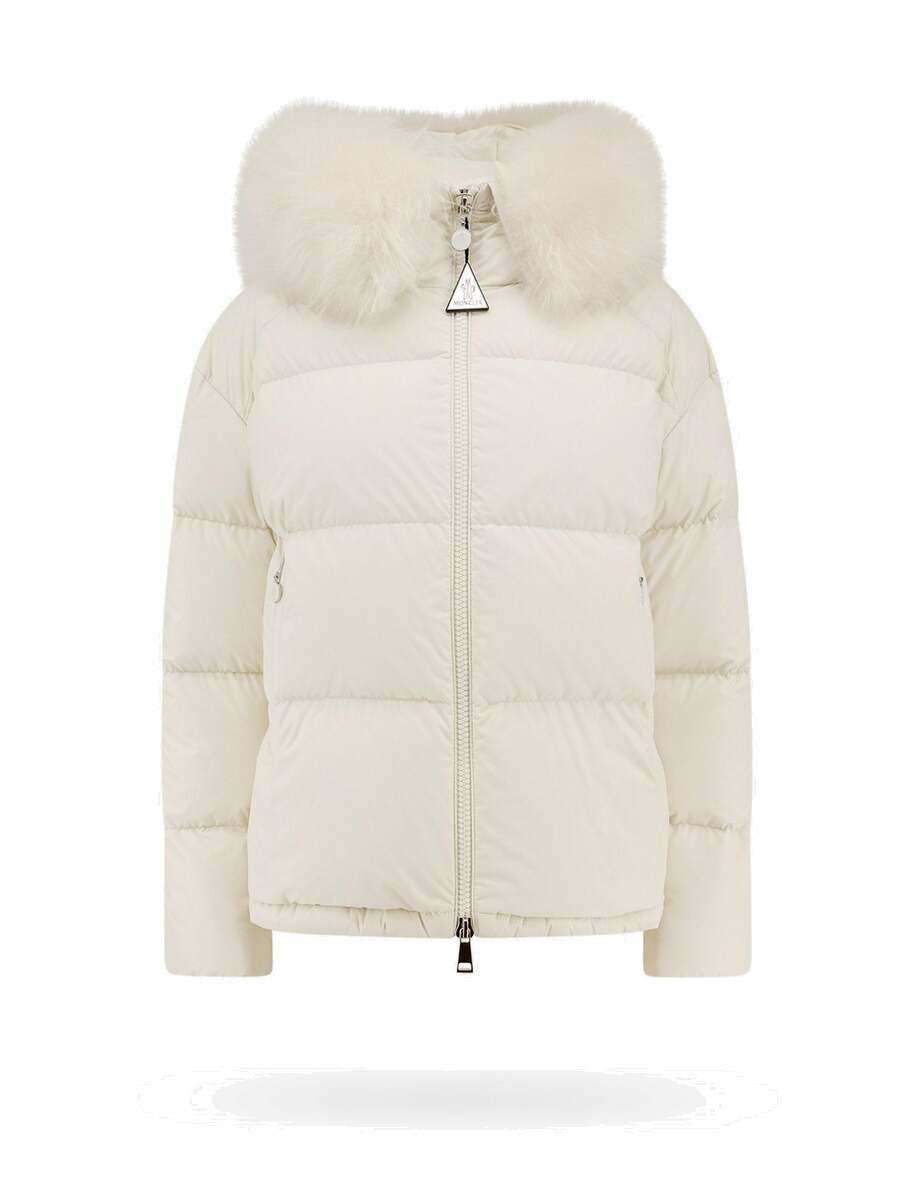 Moncler Jacket White Womens Moncler