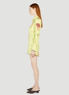 Rave Review Embla Flower Mini Dress