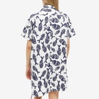 W'menswear Women's Training Dress in Navy/White