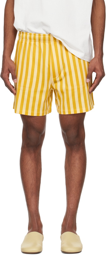 Photo: Bode Yellow Medalist Shorts