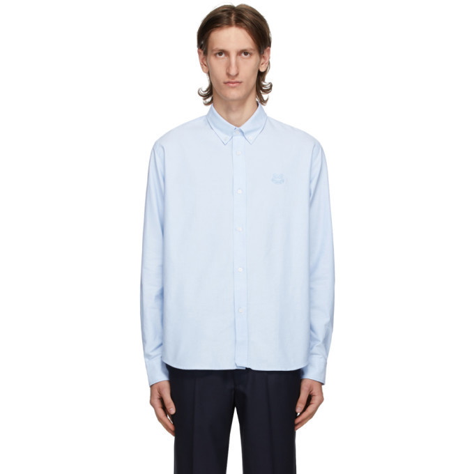 Photo: Kenzo Blue Oxford Tiger Shirt