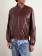Acne Studios - Lokot Leather Jacket - Burgundy