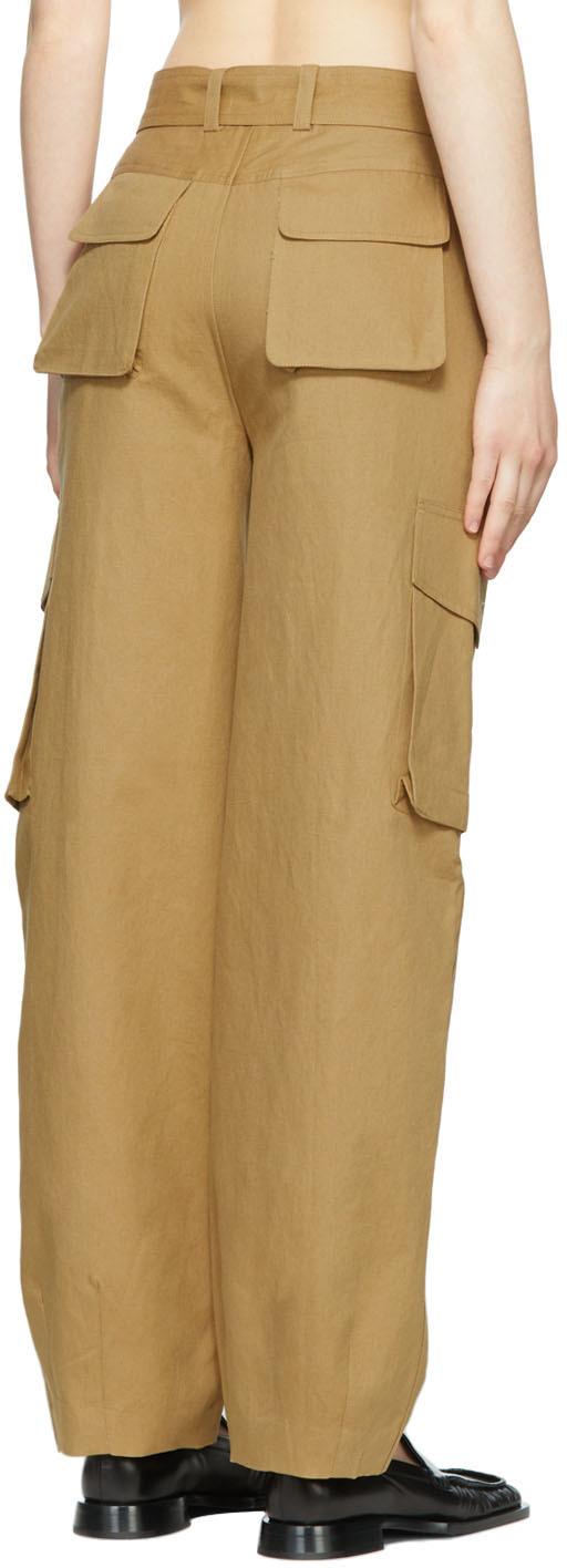 DRAE Beige Linen Trousers