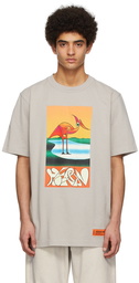 Heron Preston Grey Cotton T-Shirt