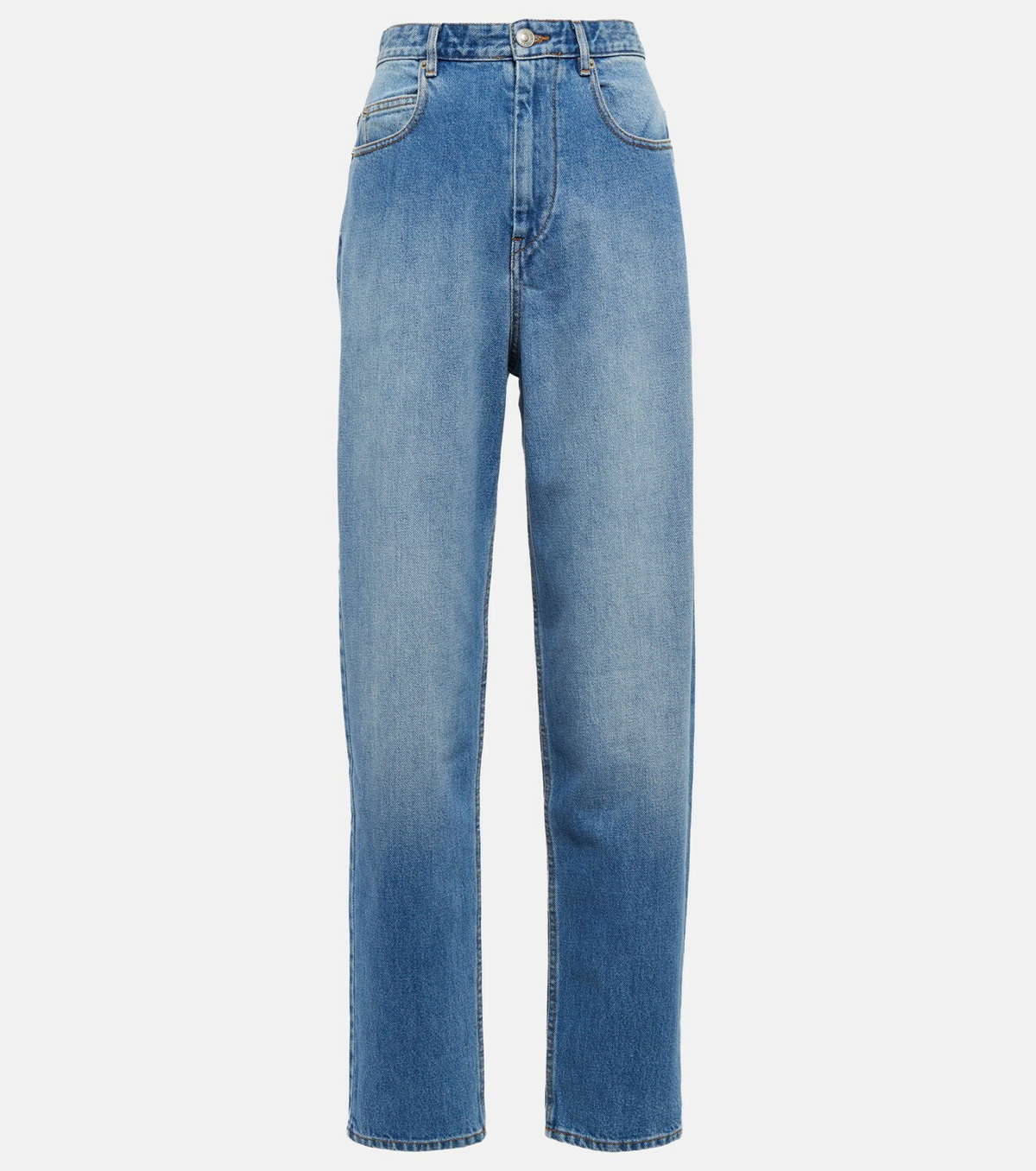 Marant Etoile Corsy high-rise tapered jeans Isabel Marant Etoile