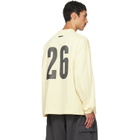 Fear of God ESSENTIALS Yellow Merch Long Sleeve T-shirt