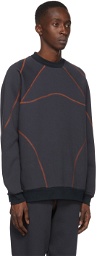 Saul Nash Navy Twist Tech Sweatshirt