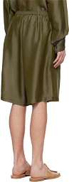 Gabriela Coll Garments Khaki No.268 Shorts