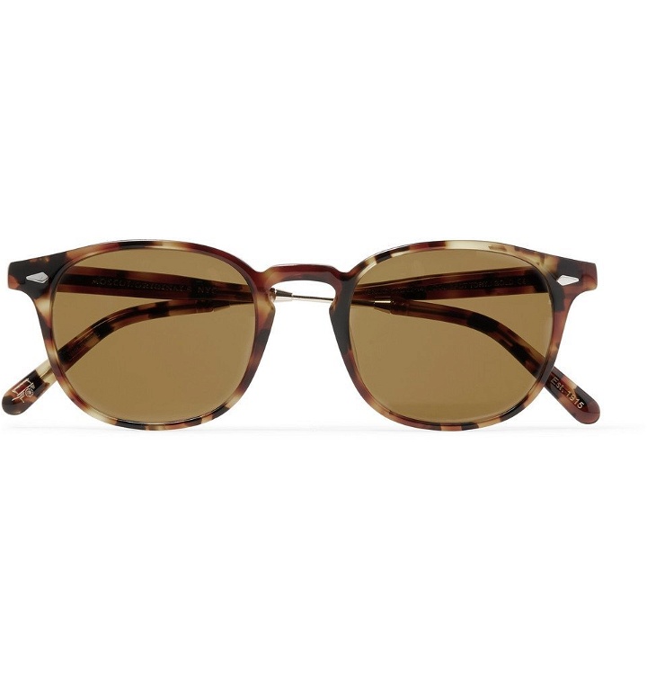 Photo: Moscot - Genug D-Frame Tortoiseshell Acetate Sunglasses - Men - Brown