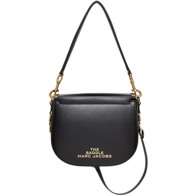Marc Jacobs Black The Saddle Bag