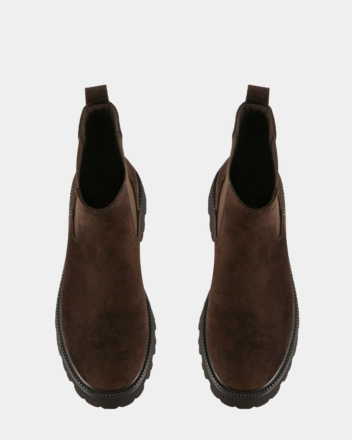 Steve Madden Backstrt Booties in Brown