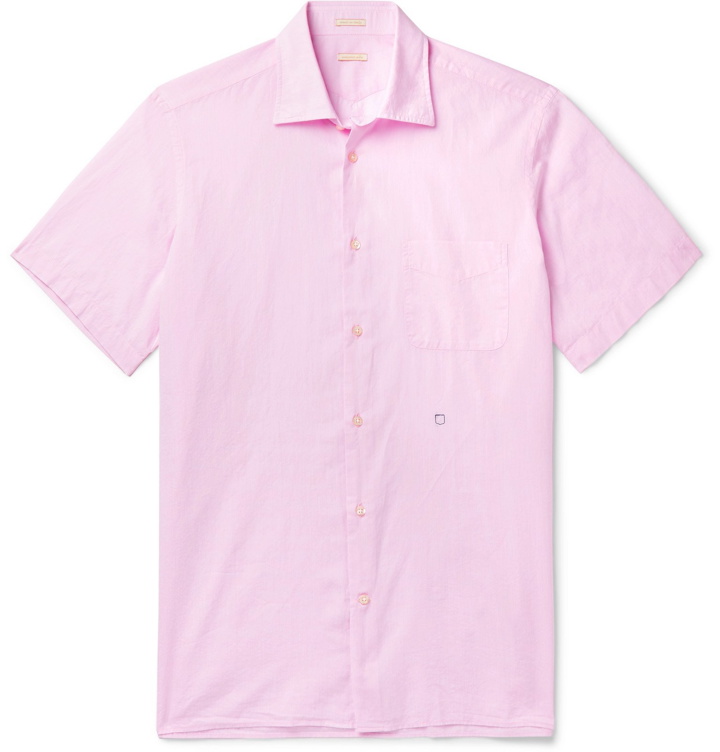 Photo: Massimo Alba - Cotton-Voile Shirt - Pink
