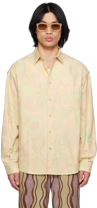 Photo: Jacquemus Multicolor Le Papier 'La Chemise Simon' Shirt