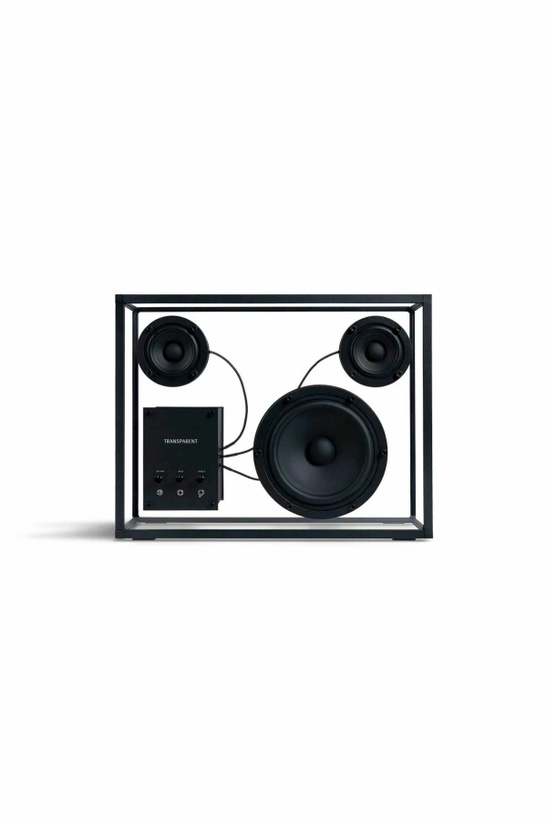 Photo: TRANSPARENT transparent box speaker system Black
