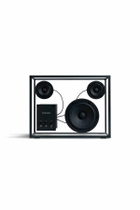 TRANSPARENT transparent box speaker system Black