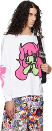 Chopova Lowena White Bashful Oversized Jersey T-shirt