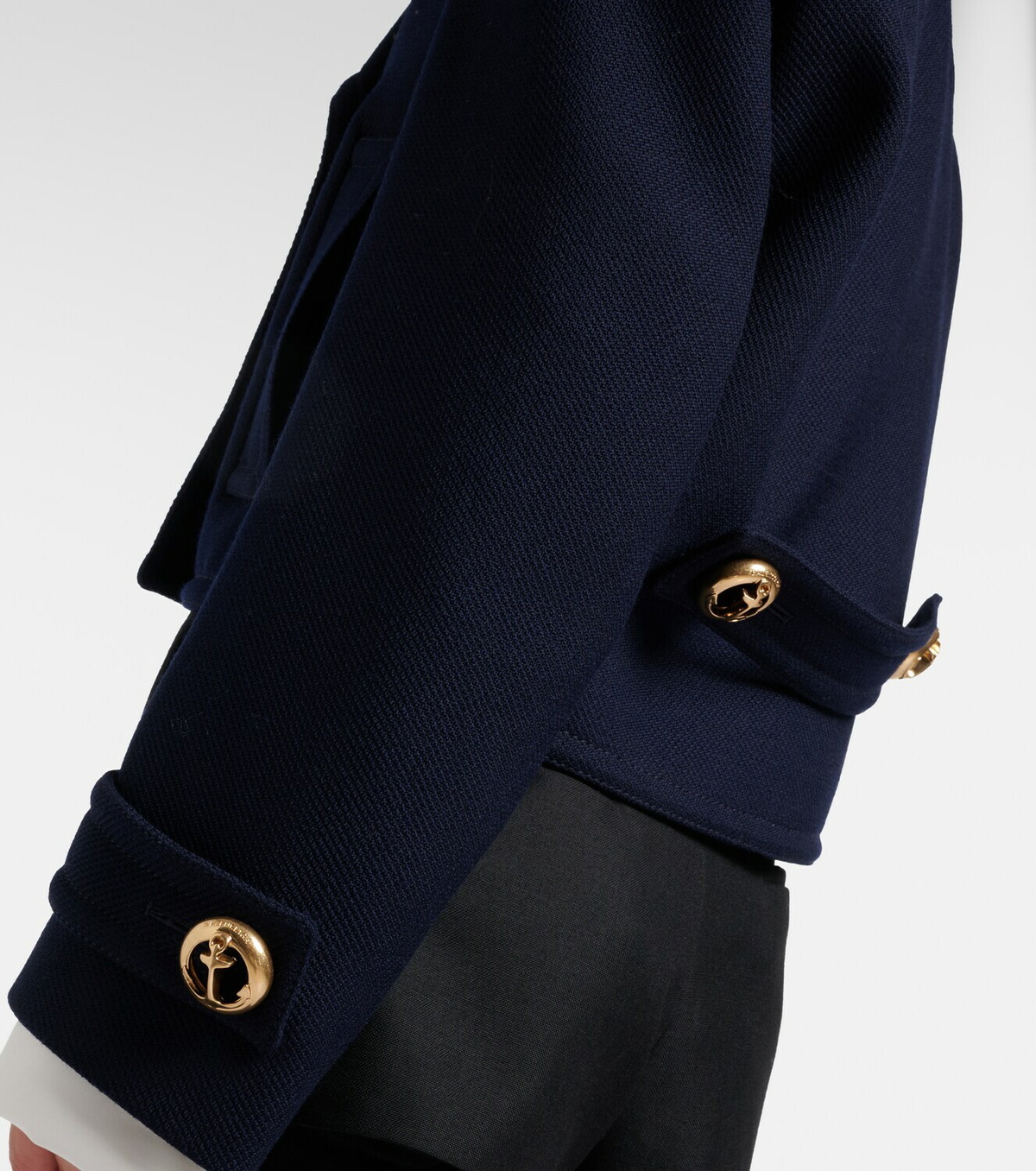 Balenciaga Double-breasted wool jacket