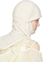 POST ARCHIVE FACTION (PAF) Off-White Zip Balaclava