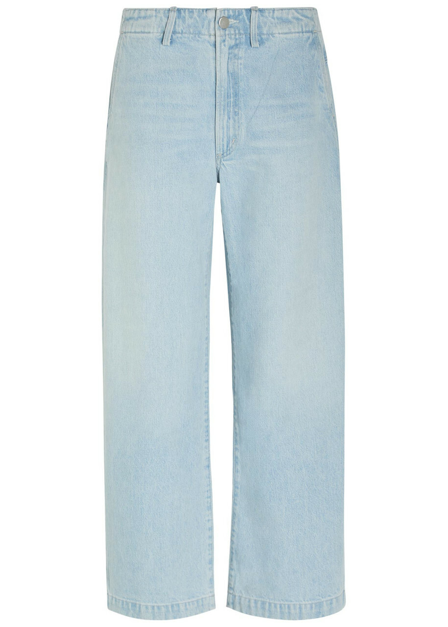 Agolde X Maria Mcmanus Wide-leg Jeans Light Blue
