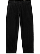 Portuguese Flannel - Straight-Leg Cotton-Corduroy Trousers - Black