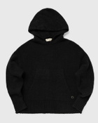 Reternity IRIS KNIT HOODIE Black Mens Hoodies/Pullover
