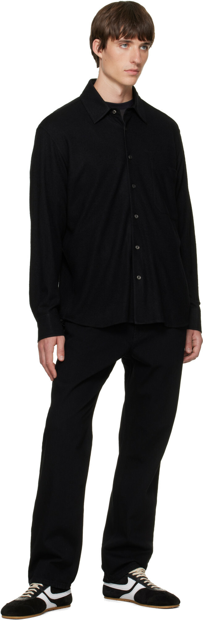 Solid Homme Black Slim Jeans