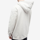 Lanvin Men's Embroidered Popover Hoodie in Mastic