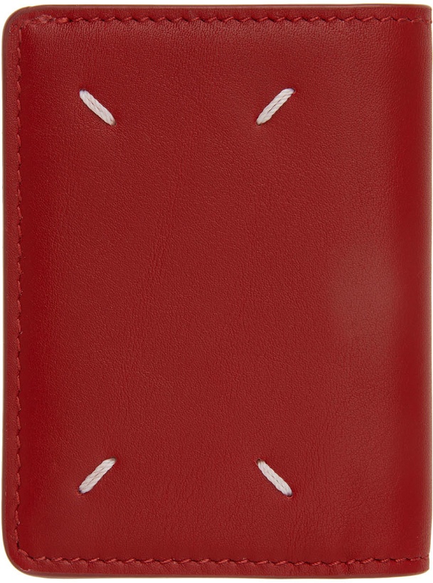 Photo: Maison Margiela Red Leather Card Holder