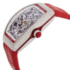 Franck Muller Vanguard Hand Wind Diamond Ladies Watch V 35 S6 SQT D AC RG AC