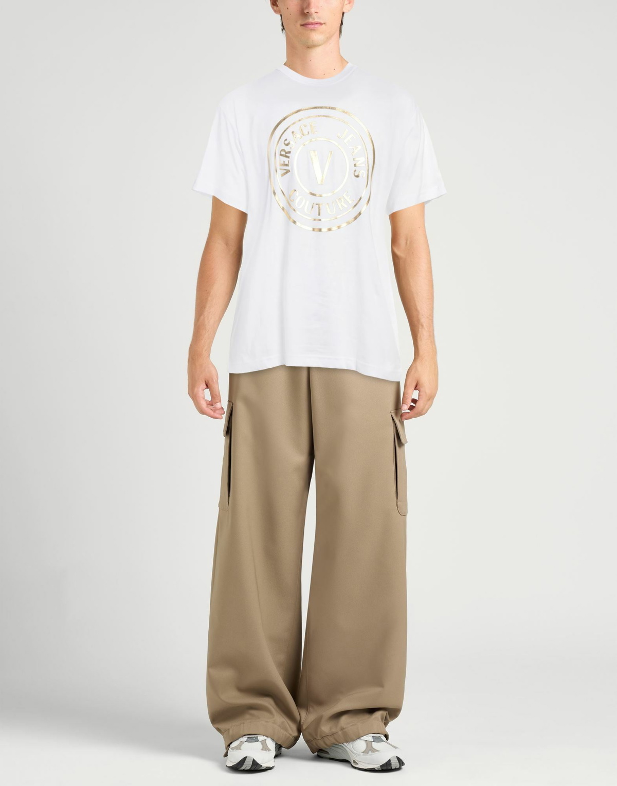 Versace Jeans Couture Mens T-shirt in White